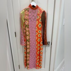 CeliaB Multicolor Floral Midi Dress